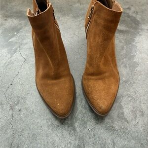 Steven by Steve Madden Tan Ankle Booties